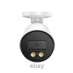 Système de caméra de sécurité SANNCE CCTV 1080P vision nocturne en couleur intégrale 8CH H.264+ DVR