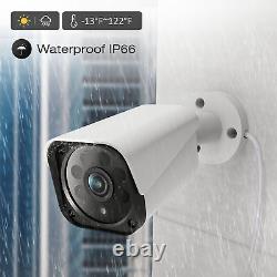 Système de caméra de sécurité domestique TOGUARD 1080P CCTV 2MP HDMI 8CH DVR Surveillance