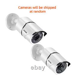Système de caméra de sécurité domestique ZOSI 1080P CCTV 8CH 5MP Lite DVR 1TB extérieur