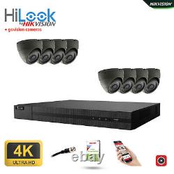 Système de caméra de sécurité extérieure Hikvision Hilook 8mp Smart Home Cctv Uhd Dvr
