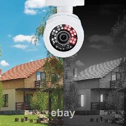 Système de caméra de surveillance CCTV Anlapus extérieure 1080P HD 8CH DVR avec disque dur de 1 To extérieur