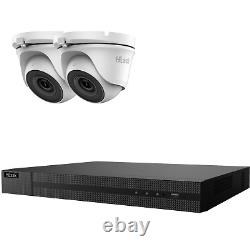 Système de caméra de vidéosurveillance HD 1080P DVR avec disque dur extérieur pour la sécurité à domicile/au bureau, kit Royaume-Uni.