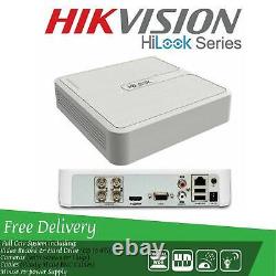 Système de caméra de vidéosurveillance Hikvision HD 1080P DVR Kit de sécurité extérieur pour la maison/bureau au Royaume-Uni