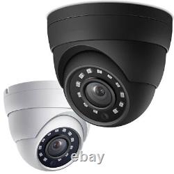Système de sécurité à domicile Hikvision 5mp Cctv Full Hd Vision nocturne extérieure Dvr au Royaume-Uni
