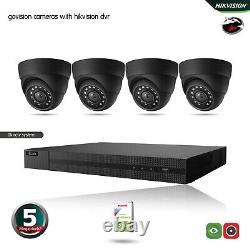 Système de sécurité à domicile Hikvision Hilook Cctv Hd 1080p 5mp avec vision nocturne pour l'extérieur