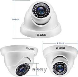 Système de sécurité à domicile ZOSI 1080P avec caméra de surveillance CCTV 8CH DVR et disque dur