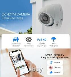 Système de sécurité à domicile avec caméra 8CH 1080P HDMI DVR 3000TVL CCTV Kit Extérieur Full HD