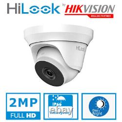 Système de vidéosurveillance HIKVISION 4 canaux DVR 4x HD 1080P Caméras Dôme pour l'extérieur et l'intérieur avec Disque Dur HDD UK