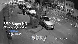 Système de vidéosurveillance Hikvision Hilook 5mp 4ch Dvr Full Hd avec caméras dôme vision nocturne 20m