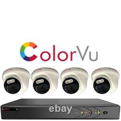 Système de vidéosurveillance Viper Pro DVR 4K, caméras Viper Pro 8MP Colorvu avec vision nocturne, kit de système de vidéosurveillance CCTV au Royaume-Uni.