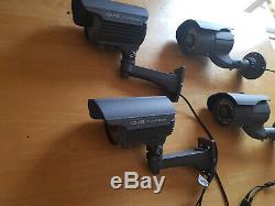 Techguard De Digital Video Recorder Avec Disque Dur 3to + 4 Caméras, Système De Vidéosurveillance